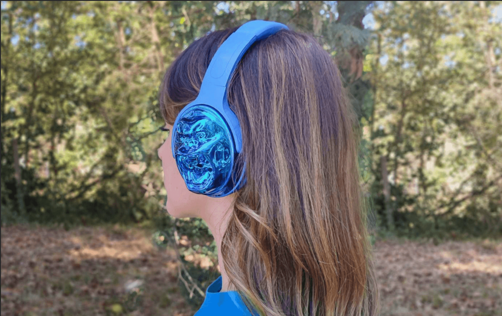 Casque Kong Bleu