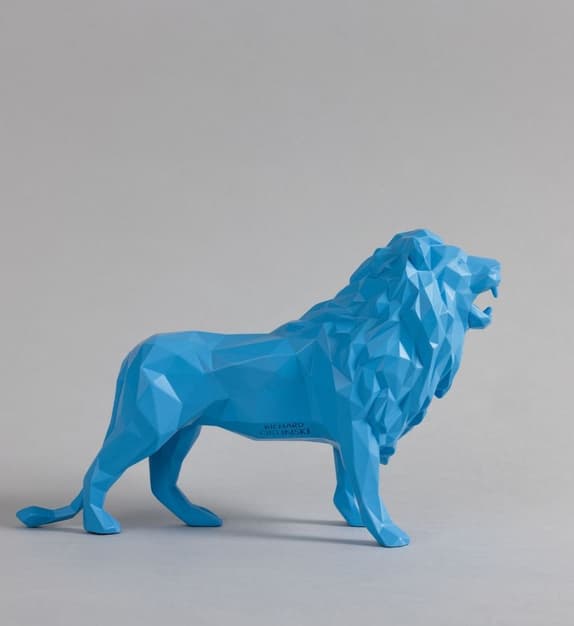 Lion Matt Blue