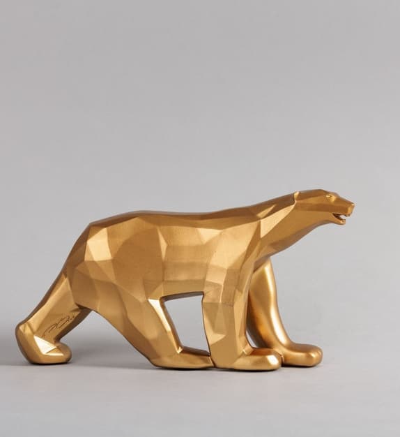 Ours Pompon x Orlinski Matte Gold